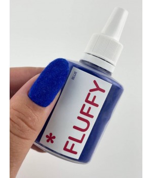 Оксамитова пудра Easy Fluffy Blue